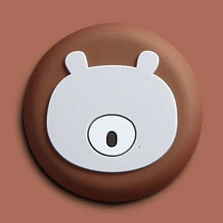 

AXXD Christmas Decorations Creative Magnet Refrigerator Cartoon Cute Round Stereo Animal Silicone Magnet Home Decor For Reduced Price