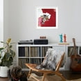 thumbnail image 4 of Art.com Max Roach Giclee Print by Jean-Michel Basquiat, White Frame Wall Art, 29" x 29", 4 of 5