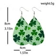 thumbnail image 3 of Stud Earrings for Women Womens Irish Collection St. Patricks's Party Accessories Drop Gifts Valentine's Day Gifts Clearance, 3 of 7