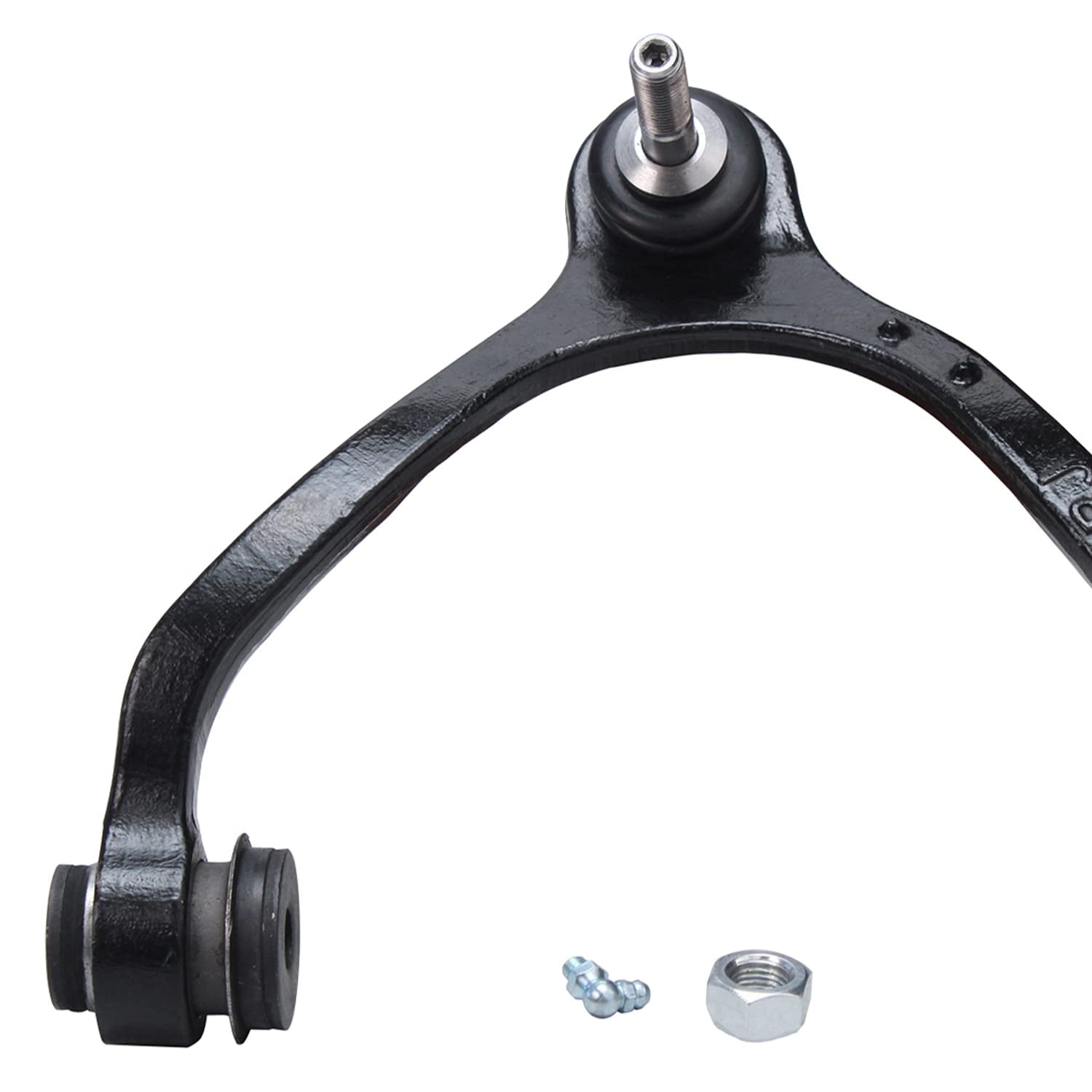 Detroit Axle - Front Right Upper Control Arm for 2003-2011 Ford Crown Victoria Lincoln Town Car Mercury Grand Marquis Marauder Passenger Side Upper Control Arm w/Ball Joint Replacement