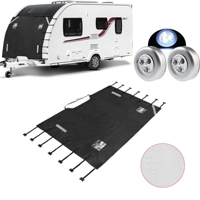 Kenally 220cm X175cm cubierta de remolque delantera de caravana cubiertas protectoras a prueba de polvo cubierta de remolque delantera Vehículos, repuestos y accesorios Mis