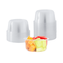 Karat [500 Pack - 12oz] Deli Containers, Recyclable PP Food Containers, Plastic Deli Cups