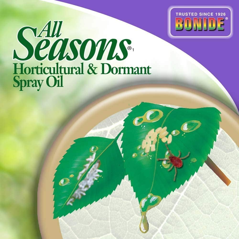 Bonide All Seasons Horticultural and Dormant Spray Oil - Ready to Spray Insecticide - 32 oz