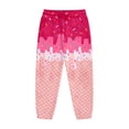 thumbnail image 7 of Kiijoy Toddler Girls Sweat Suit Ice Cream Print Cute Hoodie Sweatpants Set, Sizes 3-4T, 7 of 7