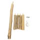 thumbnail image 4 of Pájaro perchas garra molienda masticar juguete poste de madera jaula Yuyangstore percha de pájaro, 4 of 8