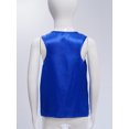 thumbnail image 4 of TiaoBug Kids Boys Athletic Boxing Training Tank Tops Sleeveless Quick-dry Activewear Boxer Shirts Blue 6, 4 of 6