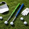thumbnail image 5 of Retractable Golf Swing Trainer, 15.35-25.98in Adjustable Swing Plane Training Aid for Muscle Memory Tempo Anti-Slice Swing Correction (Red), 5 of 6