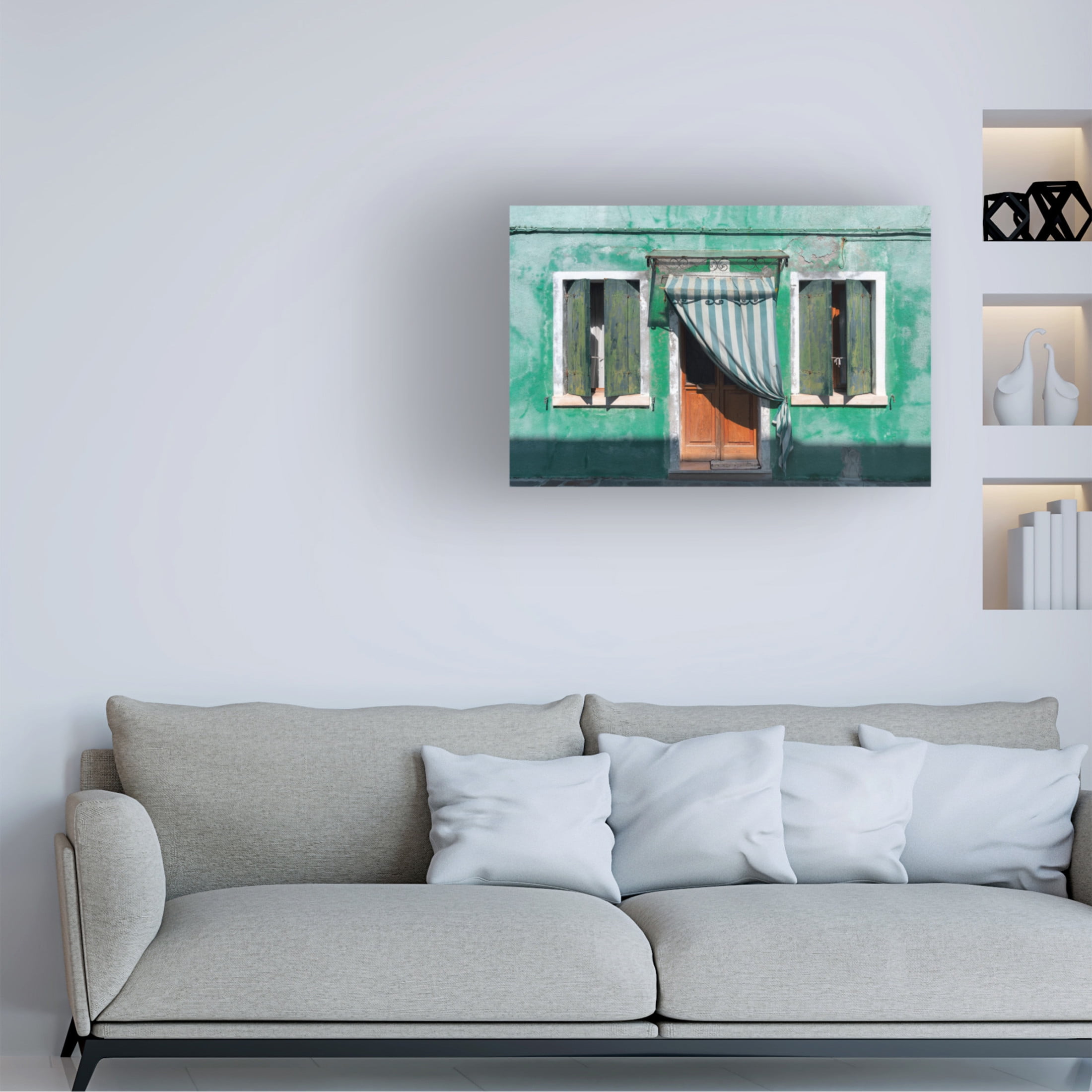 Trademark Fine Art Kenneth Zeng Old Stone Archs Canvas Wall Art
