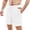 White, variant on Mens Corduroy Shorts Elastic Waist Drawstring Straight Leg Casual Shorts for Men with Pockets Relaxed Fit Beach Shorts for Daily Wear Sports Outdoor Activities