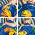 thumbnail image 4 of Dinosaur Blanket for Boys Teens Kids - Dino Throw Blanket Dinosaur Room Decor Gifts for Children-Soft Cozy Flannel Throw Blanket for Sofa Bed Couch,Funny Dinosaur Gifts for Dinosaur Fans 50X60, 4 of 6