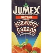 Jumex Fruit Nectar 33.8Oz Carton (Pack Of 6) Choose Flavor Below (Strawberry-Banana)