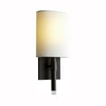 thumbnail image 6 of 16.75 Inch 8.4W 120V 1 Led Wall Sconce-Satin Nickel Finish-White Shade Color Oxygen Lighting 3-587-124, 6 of 7