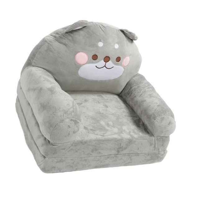 Kids Folding Sofa With Adorable Cartoon Design, Durable Material, Durable And Long Lasting, Ideal For Reading, Watching TV, And Relaxing