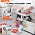 thumbnail image 2 of Commercial Electric Meat Grinder 11 Lbs/Min Sausage Stuffer Maker Kitchen, 2 of 9