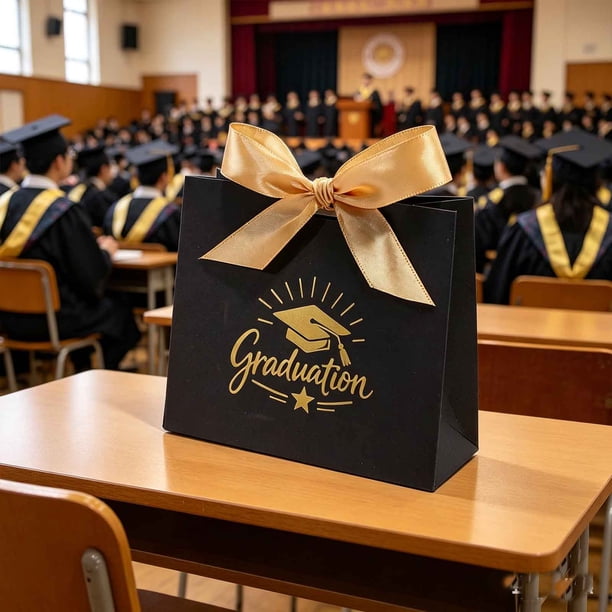 Cajas de regalo con diseño de birrete para fiestas de graduación | Cajas de regalo decorativas para estudiantes e invitados