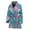 240, variant on Teal Tropical Pattern Women Bathrobe One Size Univeral Fits, Aloha Hawaiian Tropical Floral Plants Summer Fashion Lightweight Plush Fleece Long Robe For Women