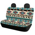 thumbnail image 2 of Pzuqiu Geometric Animal Pattern Car Seat Covers Full Set 3 PCS, Front and Rear Seat Cover Set Polyester Non-Slip Automobile Interior Decorate Accessories, 2 of 10