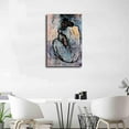 thumbnail image 2 of Maison Rouge Blue Nude By Pablo Picasso Poster Wall Art Painting Canvas Wall Decor Modern Family Home Aesthetic Decor Bedroom Living Room Background Wall Decor, 2 of 10