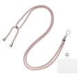 thumbnail image 1 of Unique Bargains Phone Lanyard with Transparent Lanyard Patch, Rose Gold, 1 Count, 1 of 5