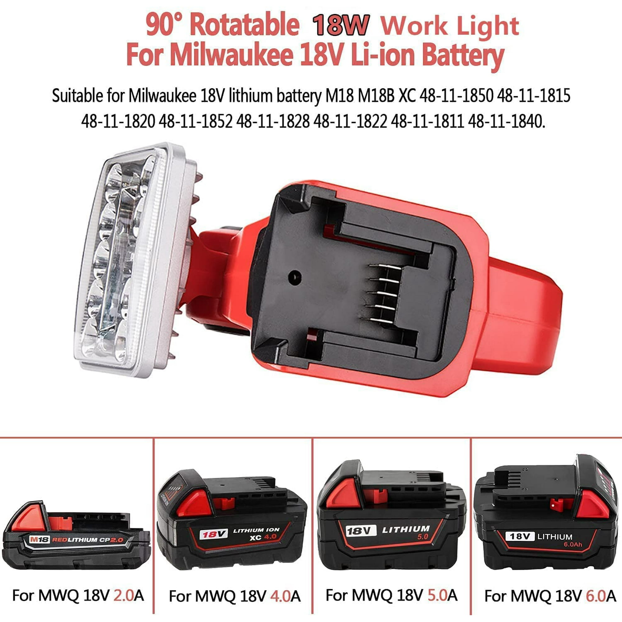 Milwaukee 18v spotlight shop