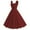 Wine summer dresses, variant on SEMPAI Summer Dresses Dresses for Women 2025 Casual Short Sleeve V-Neck Print Mid-Length Sundresses Athletic for Hanukkah Women Dresses
