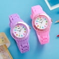 thumbnail image 4 of Reloj de cuarzo moderno para profesores de tiempo con correa de nailon: reloj analógico perfecto para aprender a decir la hora desde temprano. Adorable reloj para niños y niñas., 4 of 4