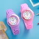 thumbnail image 4 of Reloj analógico de cuarzo para niños y niñas, bonita correa de nailon, esfera moderna: ¡aprender la hora es divertido! Reloj para profesores con hora para niños, 4 of 4