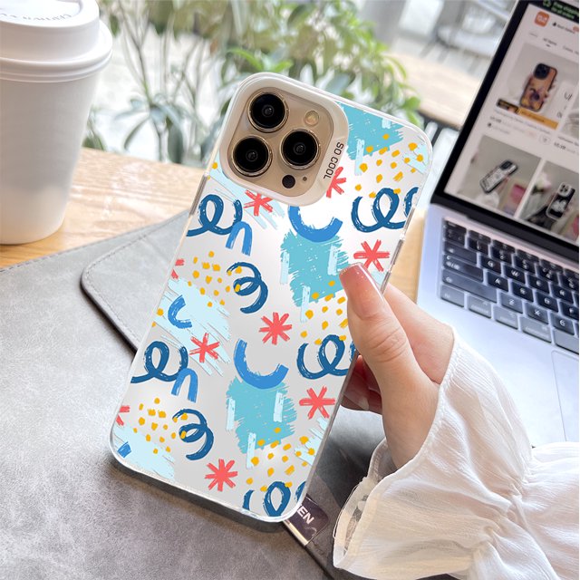 "Proteja su iPhone con una moderna funda a prueba de golpes: lindo diseño de oveja de dibujos animados"