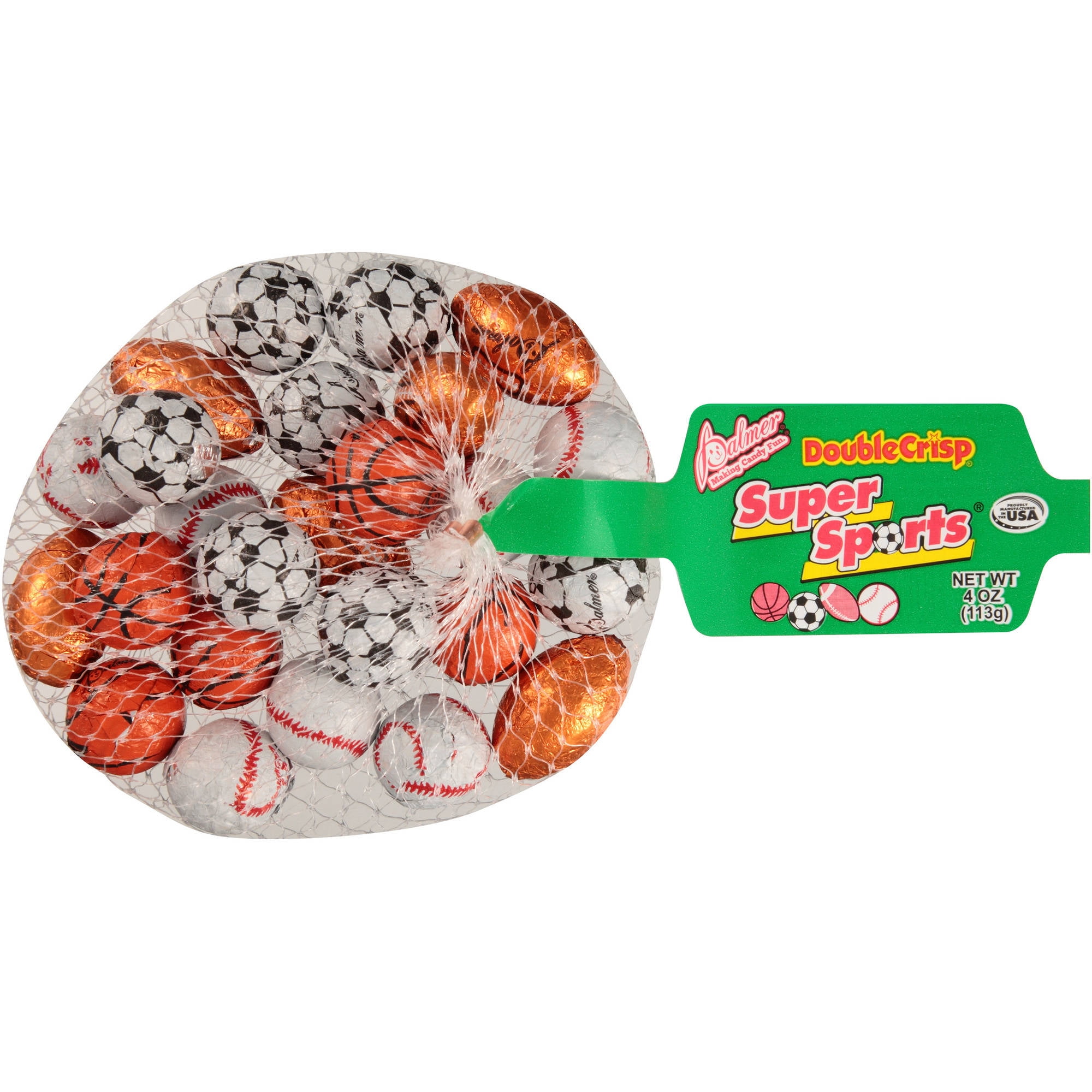 Palmer Double Crisp Super Sports Chocolate, 4 Oz.