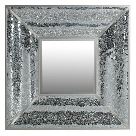 UPC 805572884351 product image for Privilege International Square Mosaic Wall Mirror - 28W x 28H in. | upcitemdb.com