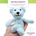 thumbnail image 5 of Thermal-Aid Zoo Mini - (Buckley the Blue Bear) - Mold-Resistant, Washable Hot & Cold Pack for Kids - Heating and Cooling Pad with Natural Corn Filling - Reusable Plush Toy, 5 of 6