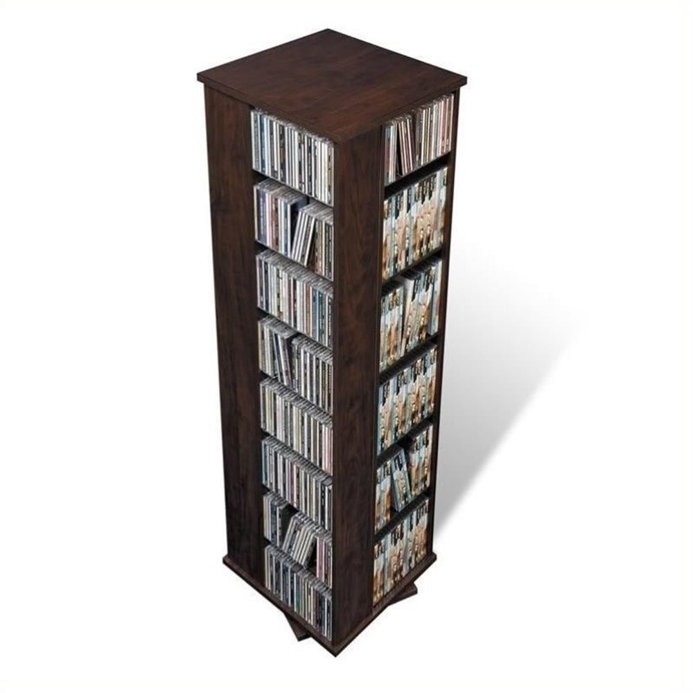 Kingfisher Lane Rotating CD DVD Organizer, 64