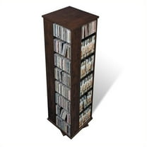 Atlin Designs 65" 4-Sided Spinner Media Tower in Espresso
