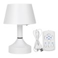 thumbnail image 1 of ZOUSSIQI USB Charging LED Table Light Night Lamp with Remote Control for Home Bedroom Indoor Yellow JU316-32432, 1 of 9
