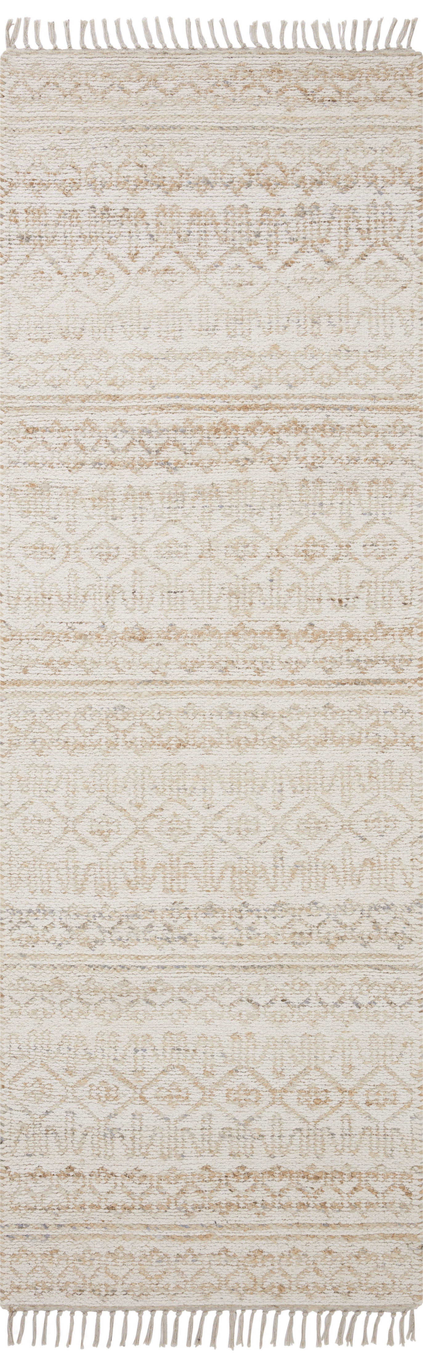 Angela Rose x Loloi Rivers Sand / Ivory 7'-9" x 9'-9" Area Rug