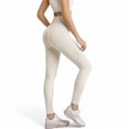thumbnail image 4 of Women's Seamless High Waist Compression Leggings - Medium, Black, 4 of 5
