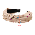 thumbnail image 2 of Diadema de moda para mujer, diadema con nudo cruzado, accesorios para el cabello con lazo MFZFUKR CPB-DE-LYY777-9, 2 of 5