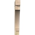 thumbnail image 2 of Ekena Millwork 6"W x 36"D x 44"H Imperial Block Rough Sawn Bracket, Douglas Fir, 2 of 4