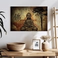 thumbnail image 3 of Elephant Stock Buddha Belief Wall Art - Horizontal Canvas Wall Art - Living Room Wall Decor - Religion And Spirituality Canvas - Brown And Yellow Decor - 24" x 16", 3 of 8