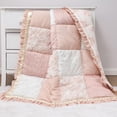 thumbnail image 4 of Juego de ropa de cama para cuna The Peanutshell Grace para niñas, 3 piezas, 4 of 7