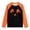 Z365 Orange, variant on Yuncity Kids Halloween Tshirts Skeleton Graphic Shirts Boys Girls Fall Raglan Long Sleeve Crewneck Pullover Casual Outdoor Tees Size 9-10 Years