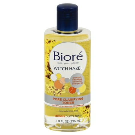 Biore Pore Clarifying Witch Hazel Toner - 8 fl oz