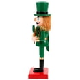 thumbnail image 4 of St. Patrick's Day Soldier Doll Nutcracker Figurine 25CM, 4 of 6