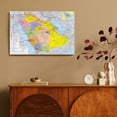 thumbnail image 5 of Saudi-Arabia Map Posters Painting On Canvas Wall Art Poster Scroll Picture Print Living Room Walls Decor Home Posters 12x18inch(30x45cm), 5 of 6