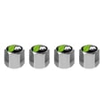 thumbnail image 2 of cpengpj Clearance Tire Plug Core Caps Leaf M Label Pattern Car Tire Plug Caps Alloy Plug Caps Plug Caps Caps Suit For Car Motorcycle Etc Set Of 4, 2 of 6