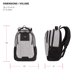 thumbnail image 5 of Mochila para portátil SwissGear Cecil 5505 Heather Grey 16, 5 of 8