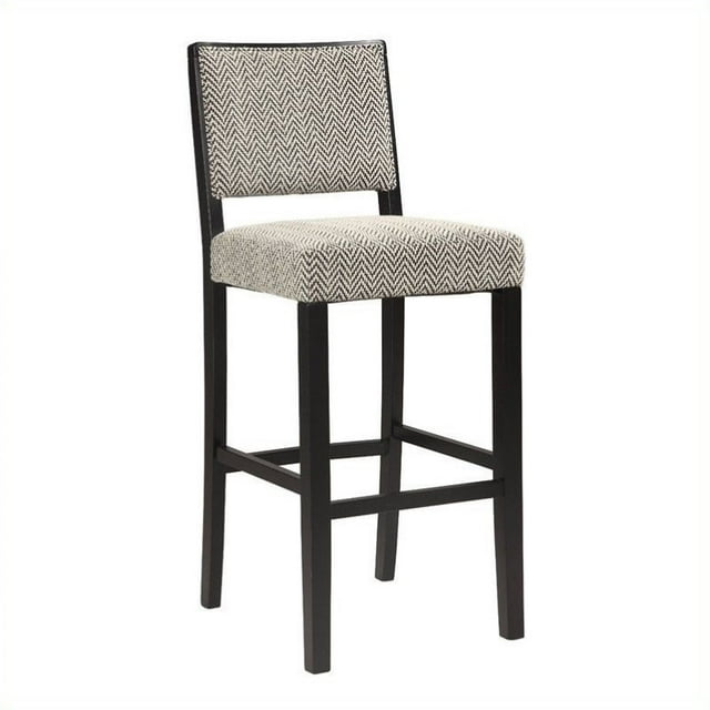 Linon Tabouret de Bar en Bois Zoe 30" en Gris