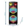 thumbnail image 2 of Bocina Philips Party Speaker Torre Bluetooth de 130 W con Luces LED TAX5509, 2 of 6