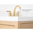 thumbnail image 5 of Elizabeth 60 in. Bath Vanity in Oak with White Quartz Top and Undermount Basin, 5 of 11