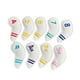 thumbnail image 1 of 9 fundas para cabezas de palos de golf, se adaptan a la mayoría de los palos, estuche de viaje, funda para cabezas de hierro de golf, fácil de usar. Blanco, 1 of 9